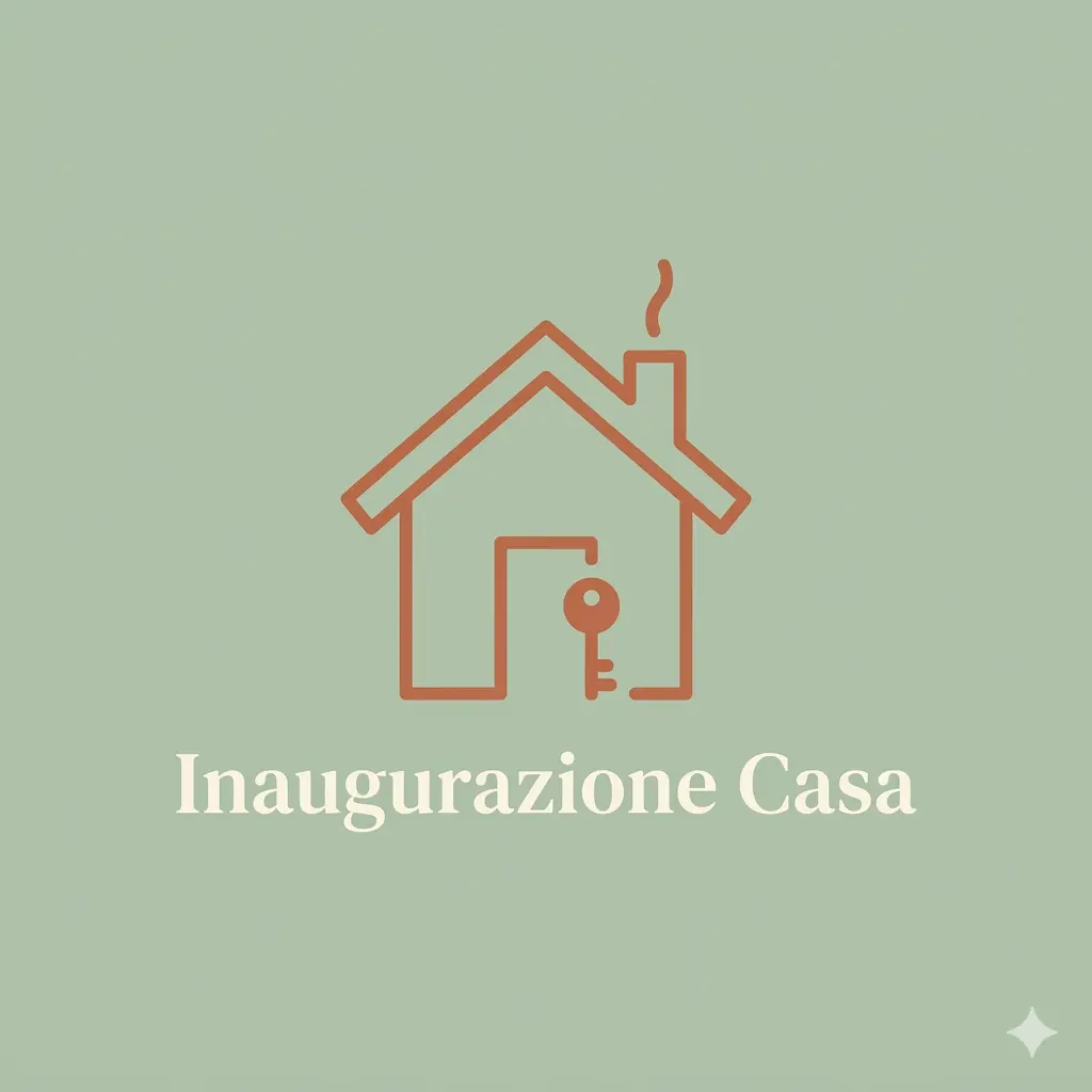 Inaugurazione della casa